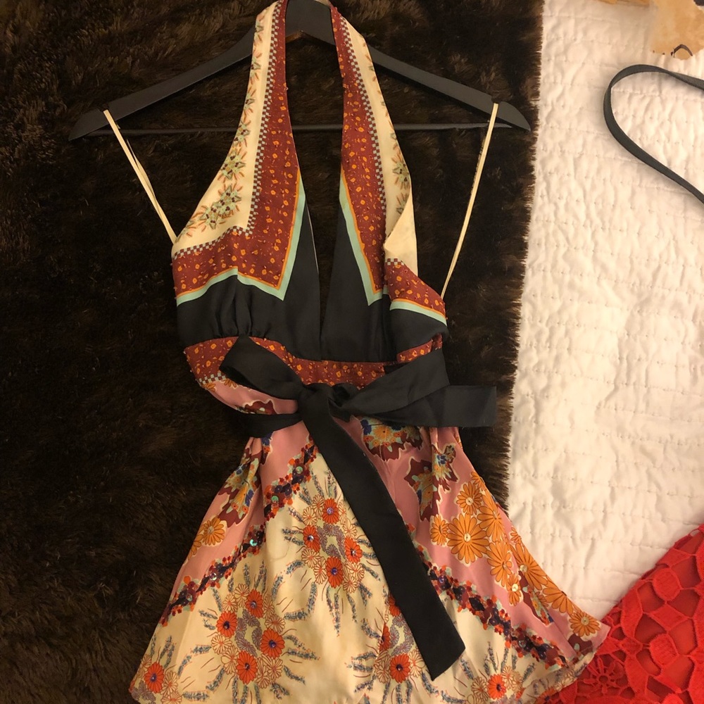Nicole Miller Wrap Top